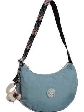 NWT Kipling Janila Crossbody | Relaxed Grey Multi Stripe